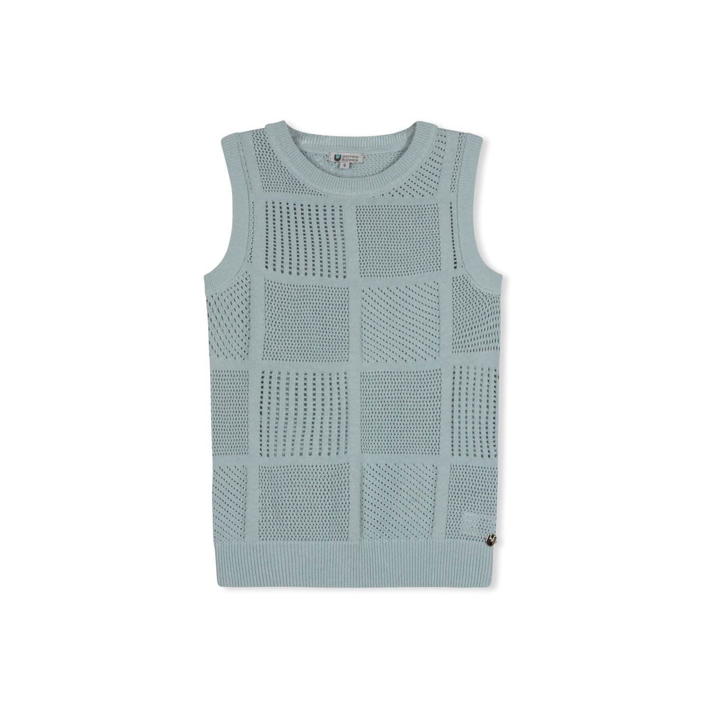 WINDOWPANE Vest - Sage