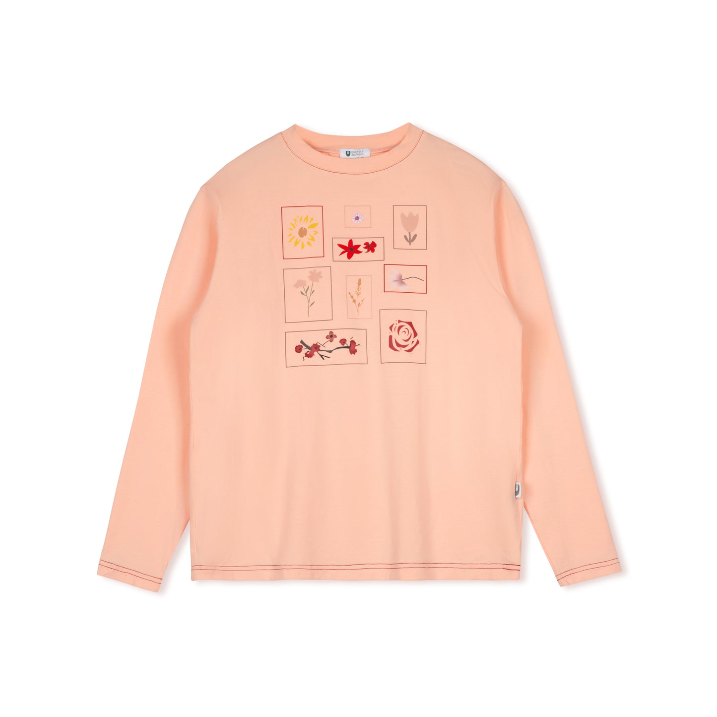 Blossom Art Girls Crew - Peach