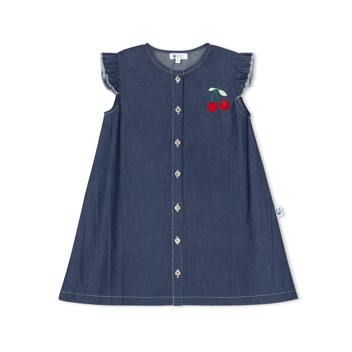 Cherry Jumper - Chambray