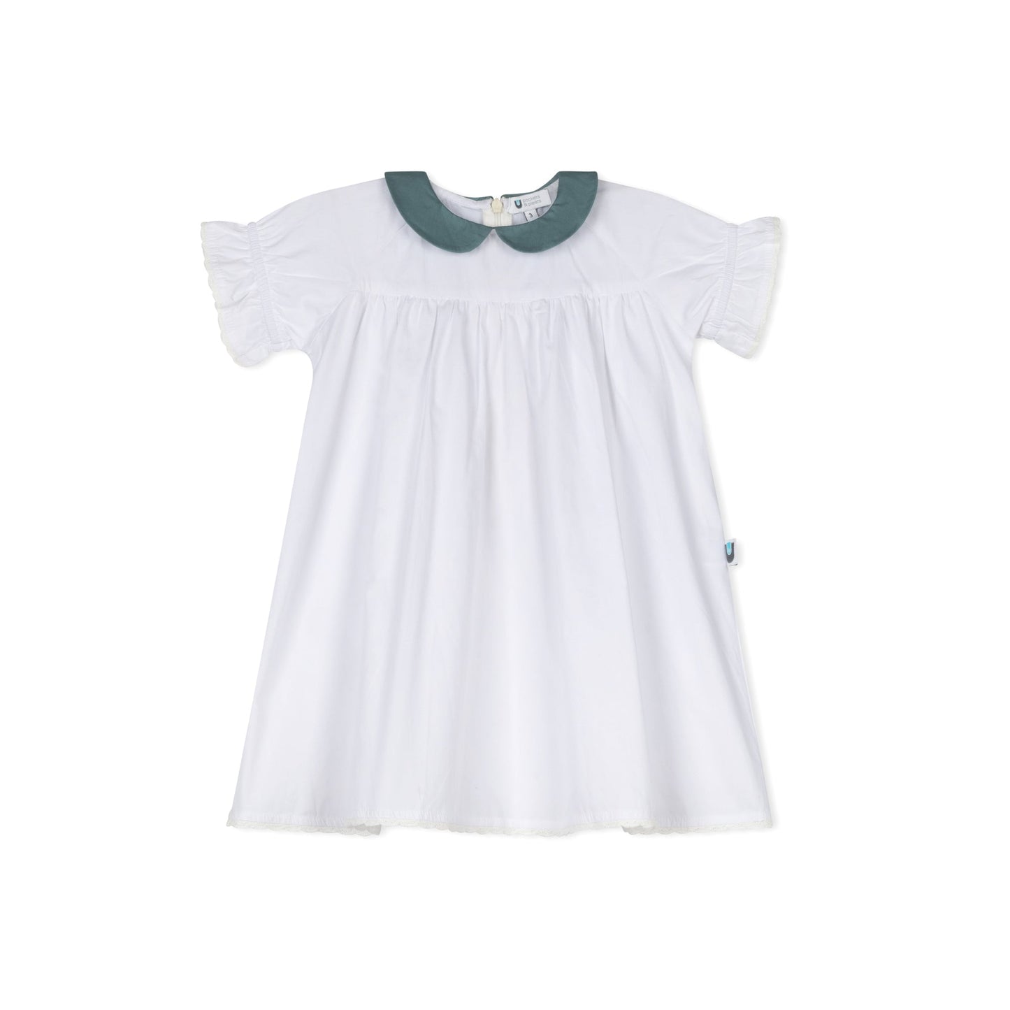 Peter Pan Dress - White