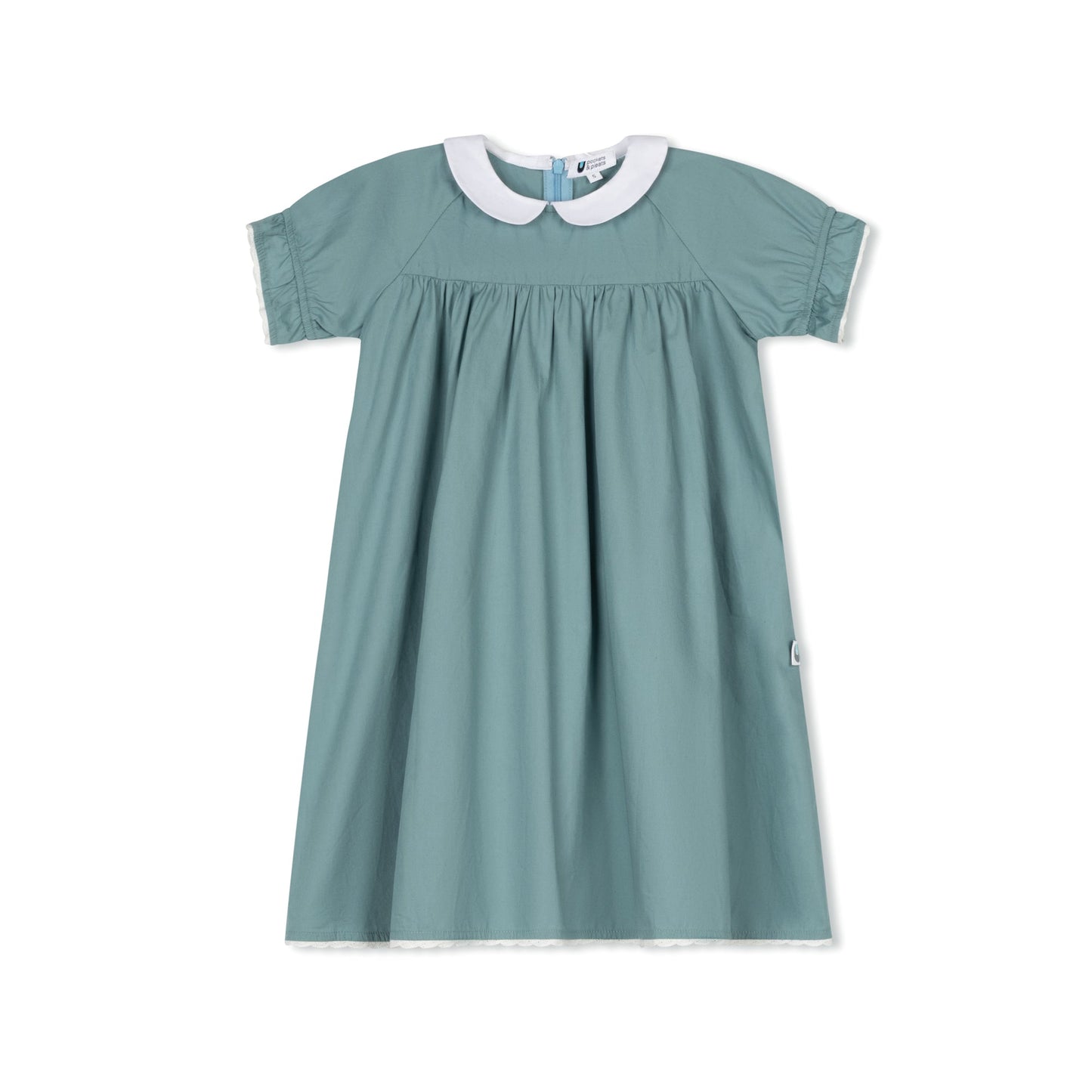 Peter Pan Dress - Green