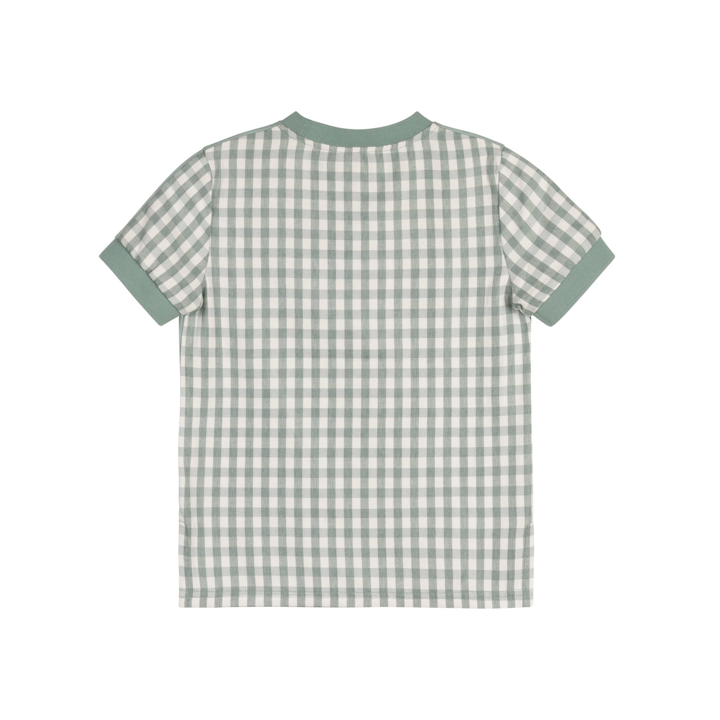 Gingham Polo S/S - Green