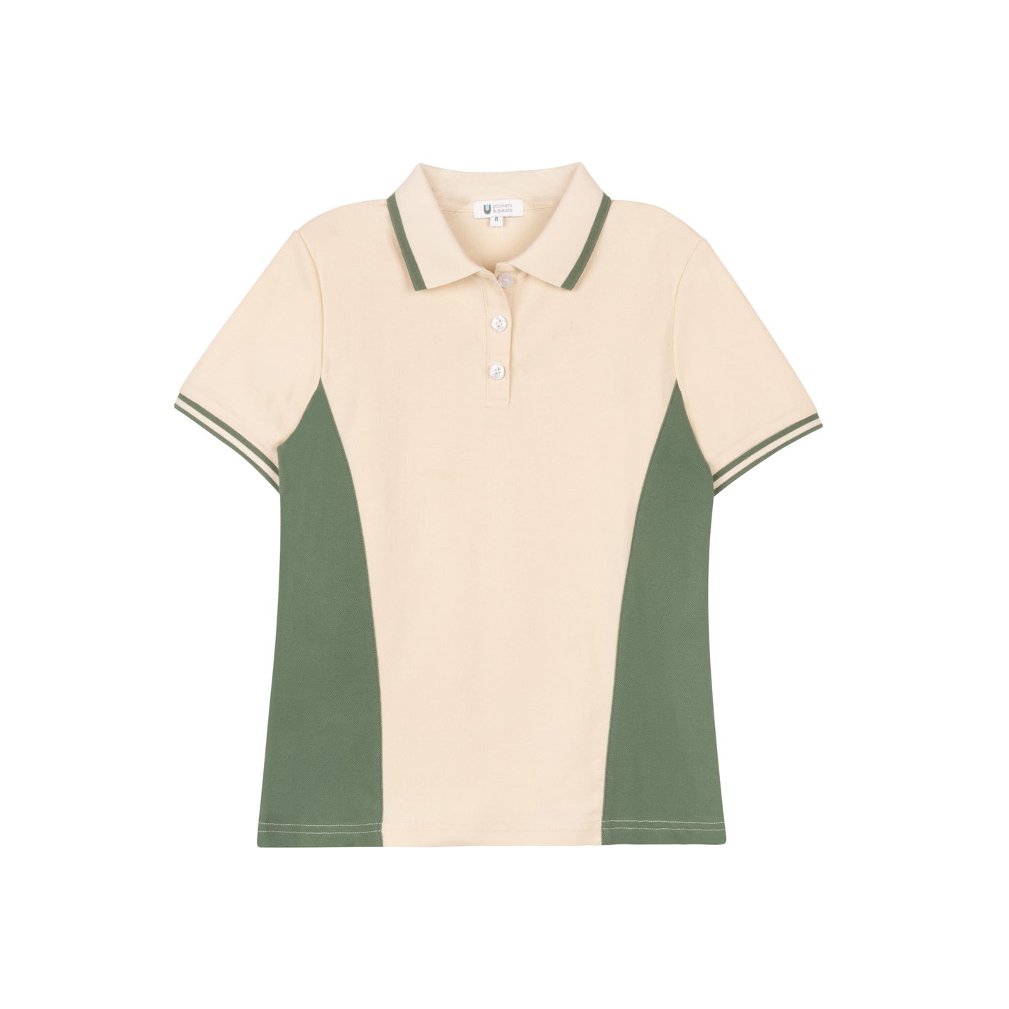 V Colorblock Polo - S/S*