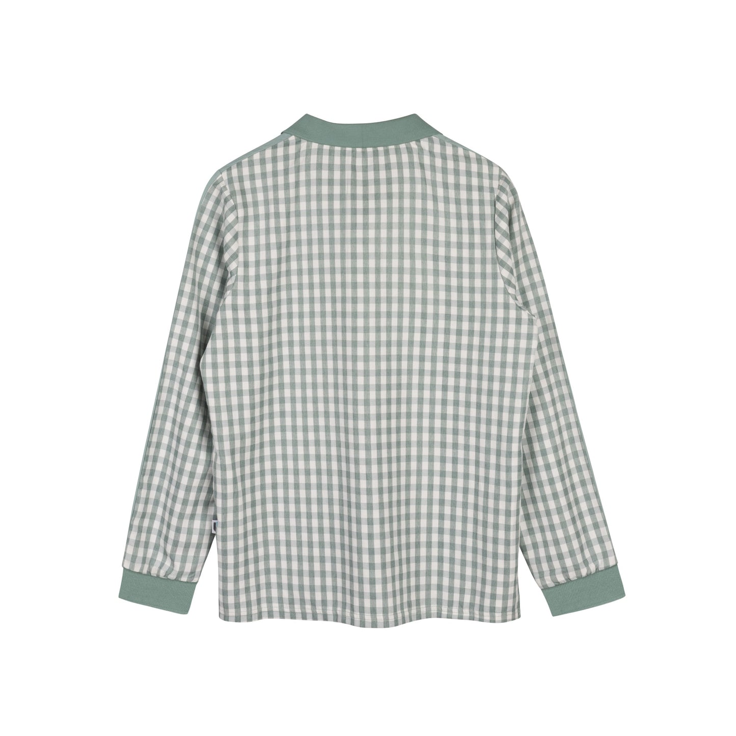Gingham Polo L/S - Green