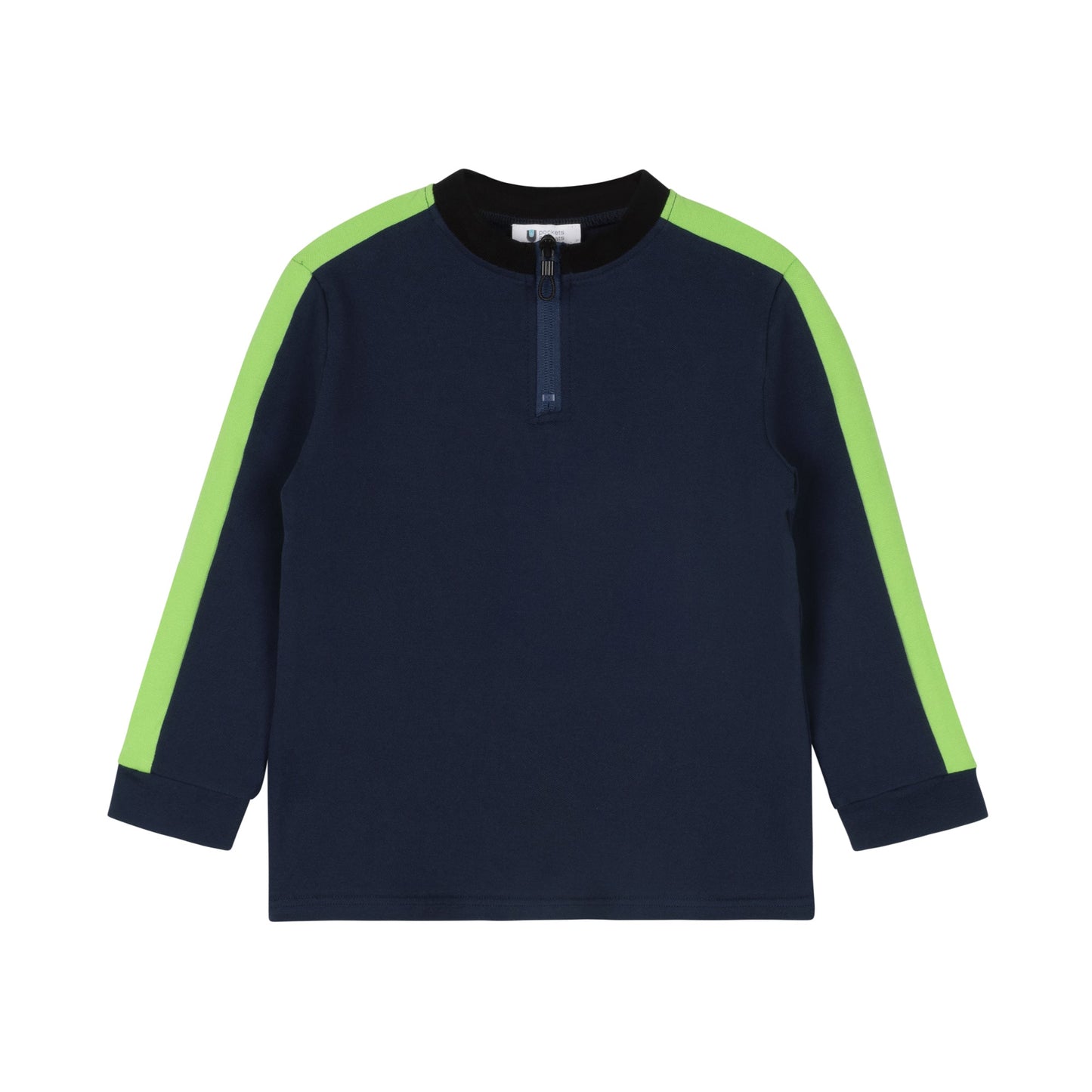 Front Zipper Crew L/S