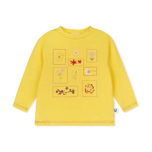 Blossom Art Girls Crew - Yellow