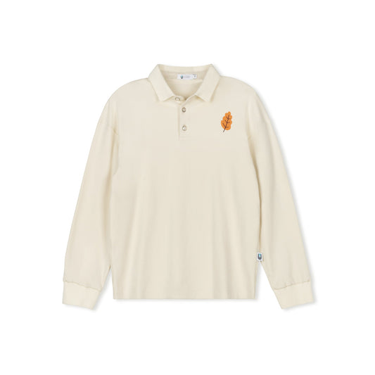Blossom Art Polo - Oat