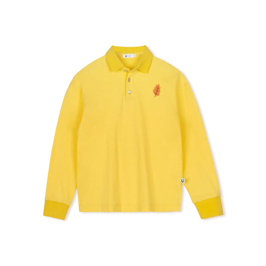 Blossom Art Polo L/S - Yellow