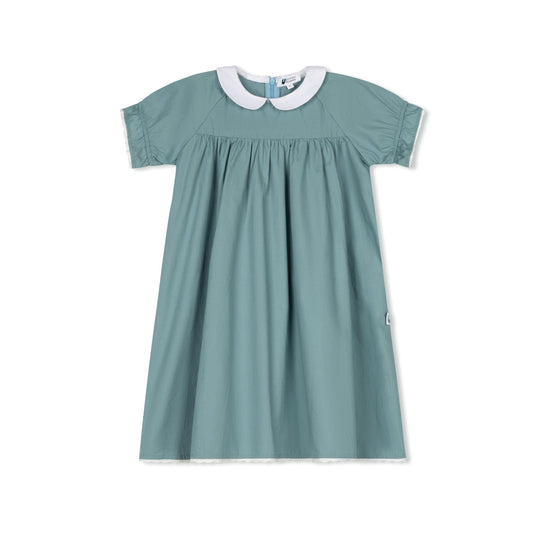 Peter Pan Dress - Green