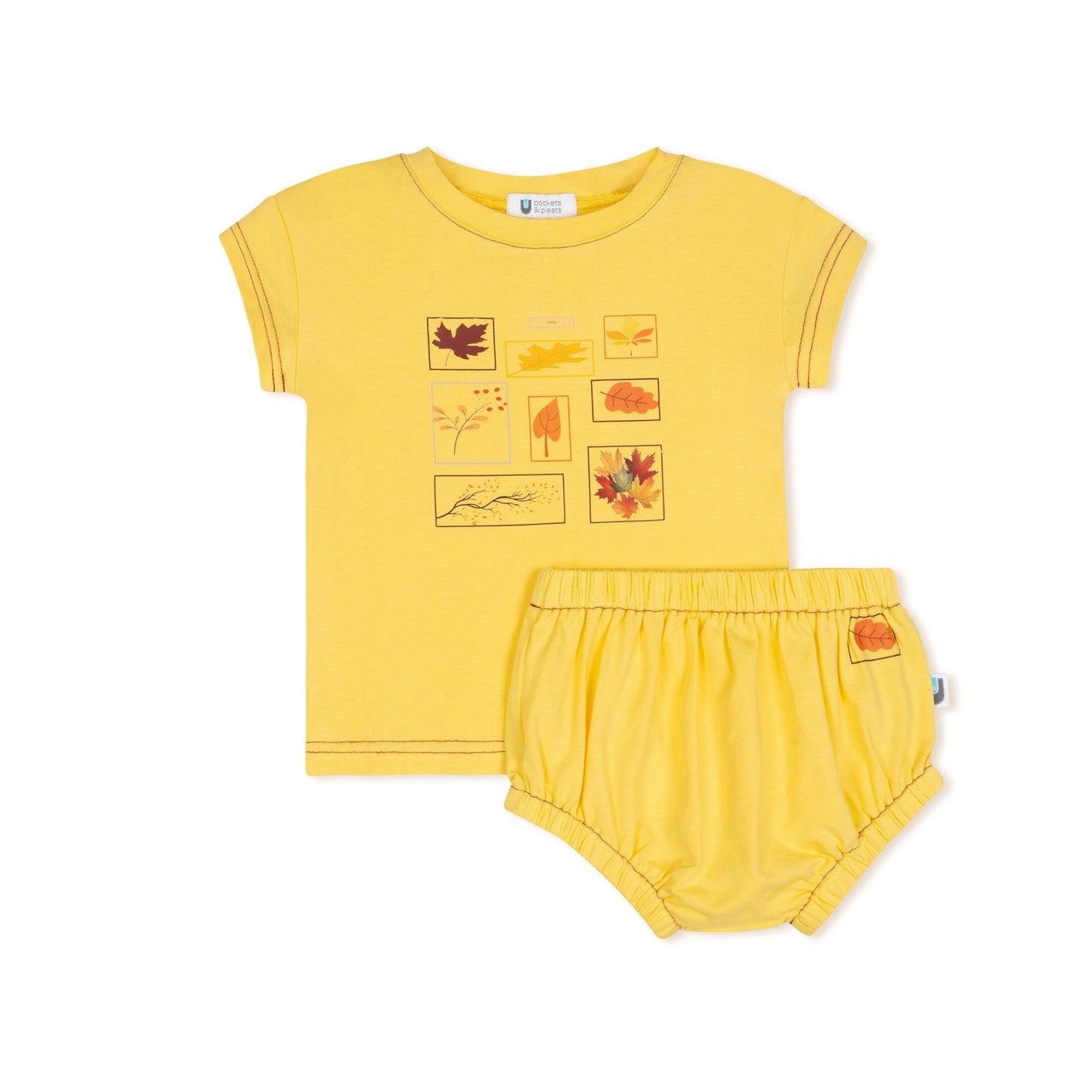 Blossom Art Boys 2pc - Yellow