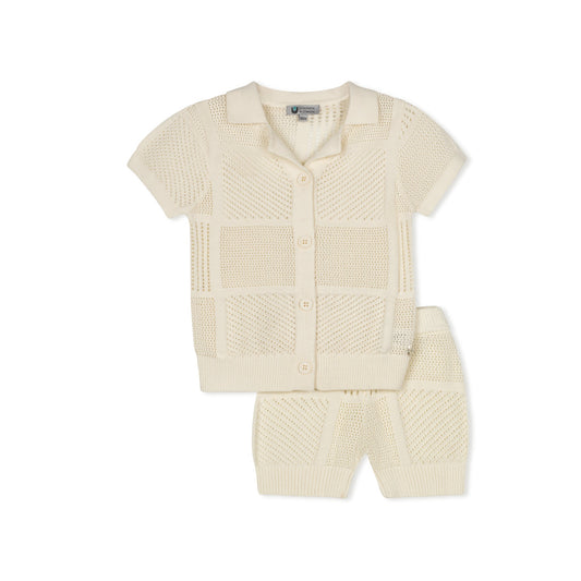 WINDOWPANE 2pc Set - Beige