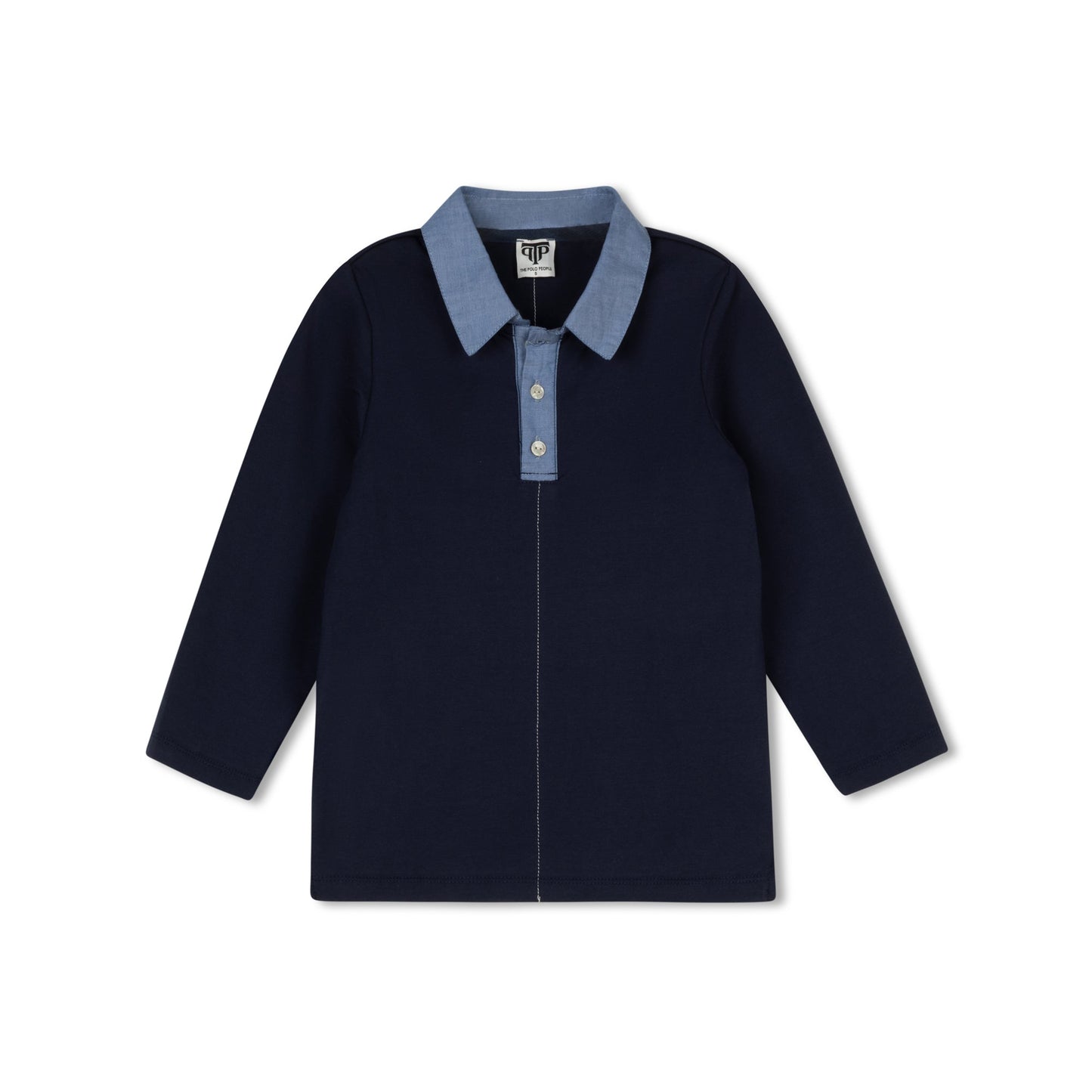 Floral Patchwork Polo L/S