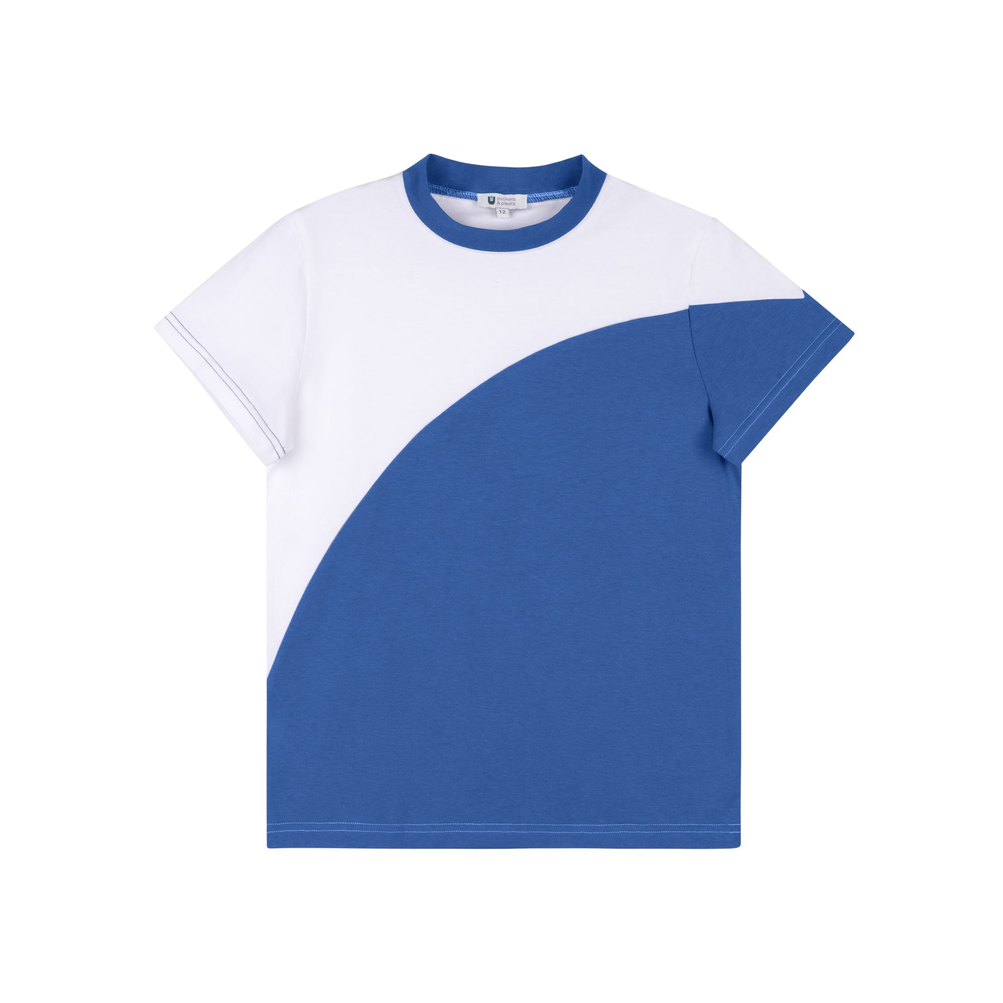 Colorblock Wave Crew S/S – Pockets & Pleats